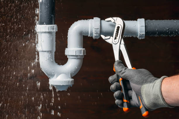 Professional Sewer Line Repair technician working in Andes, NY